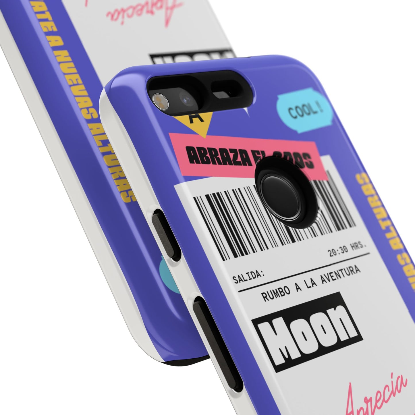 Vibrant Phone Case - Cool and Playful Design for Adventure Seekers, Gift for Students, Trendy Accessories, Phone Protection
