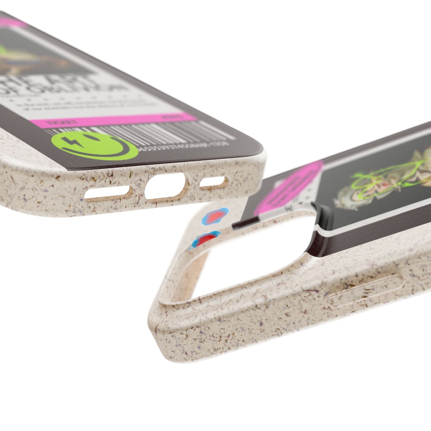 Biodegradable Phone Cases, Eco-Friendly Tech Accessories, Artistic Phone Cover, Sustainable Gift for Creatives, Unique Cell Phone Case