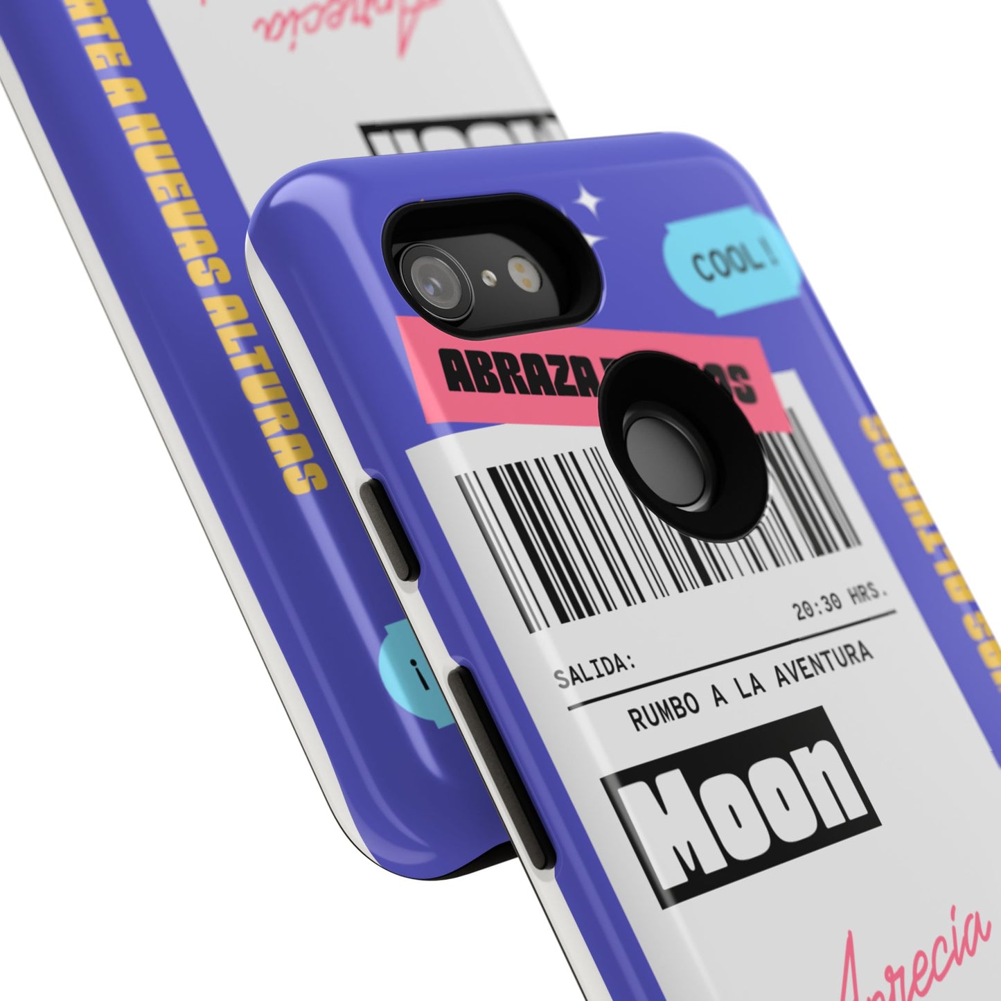 Vibrant Phone Case - Cool and Playful Design for Adventure Seekers, Gift for Students, Trendy Accessories, Phone Protection
