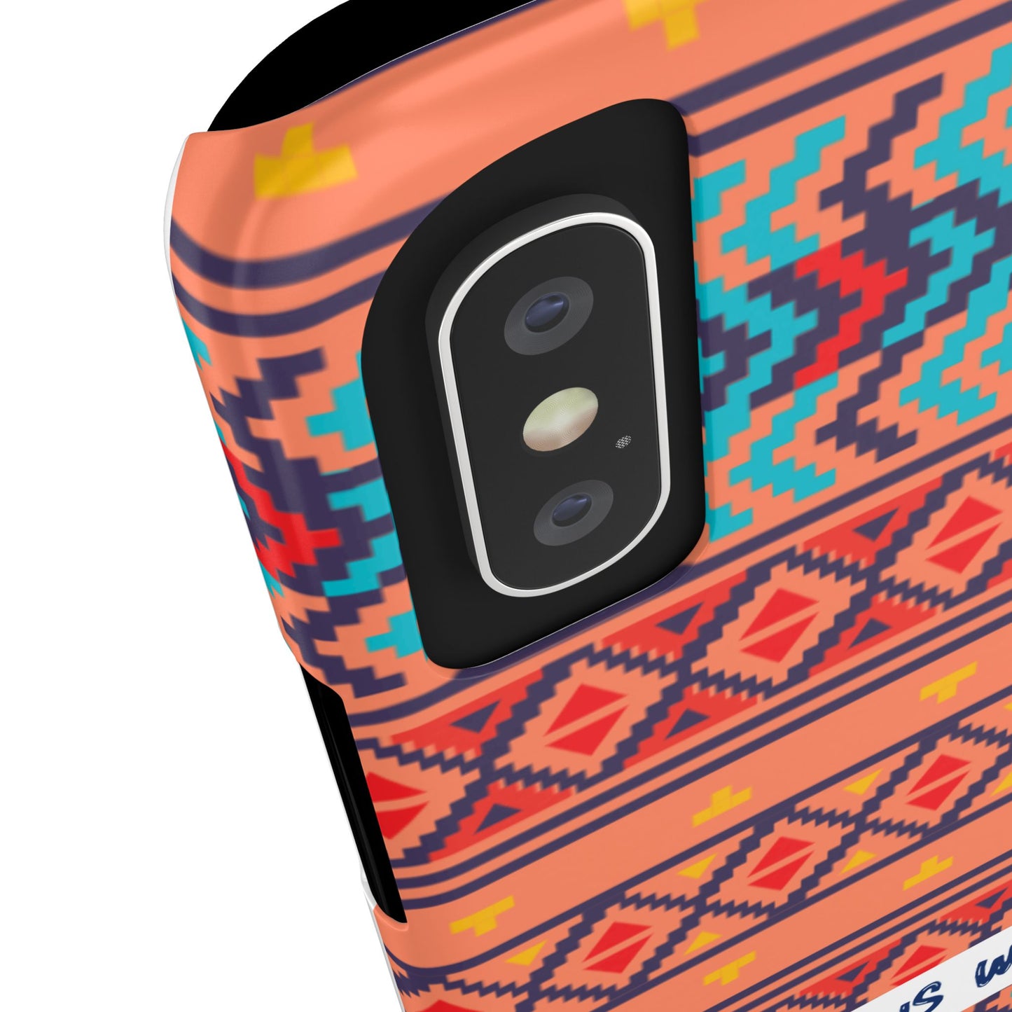 Vibrant Inspirational Phone Case – Dreamers Gift, Boho Slim Cover, Motivational Tech Accessory, Cute Gift for Her, Colorful Phone Holder