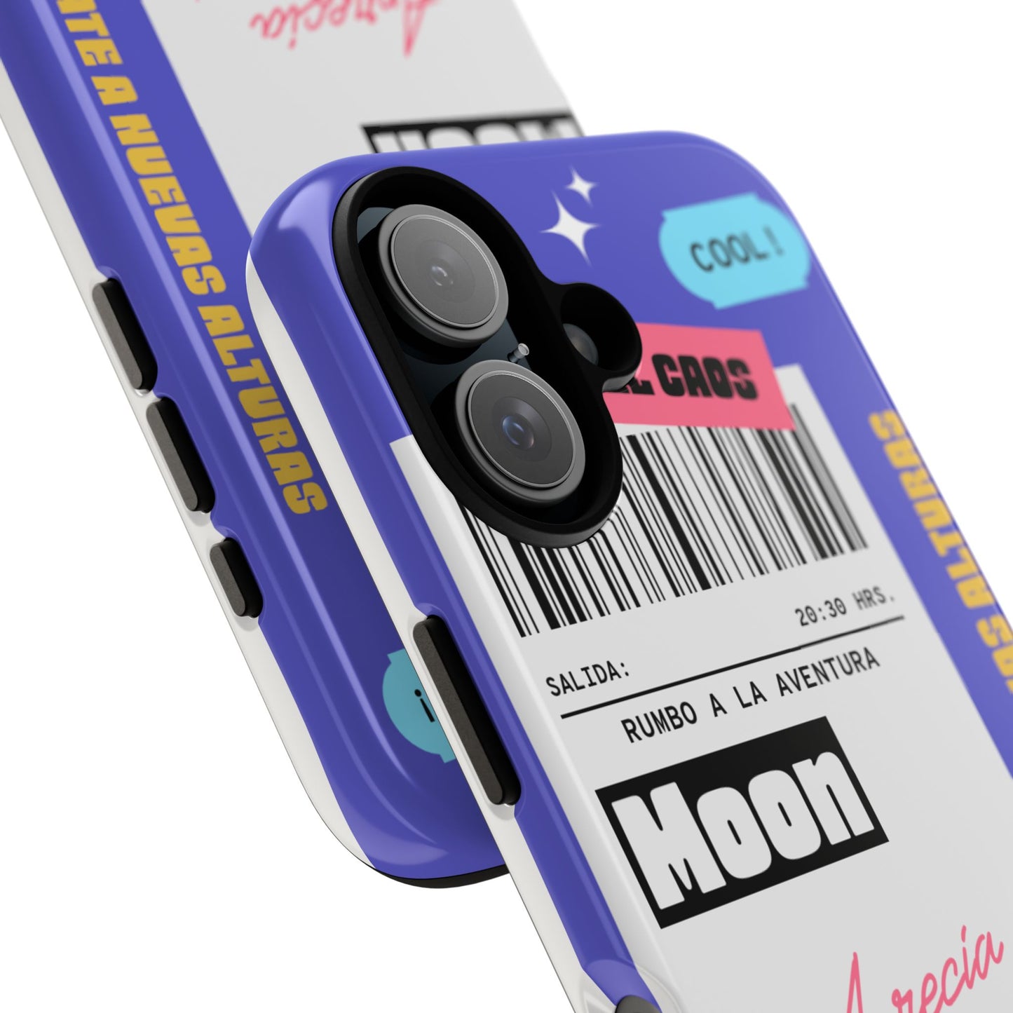 Vibrant Phone Case - Cool and Playful Design for Adventure Seekers, Gift for Students, Trendy Accessories, Phone Protection