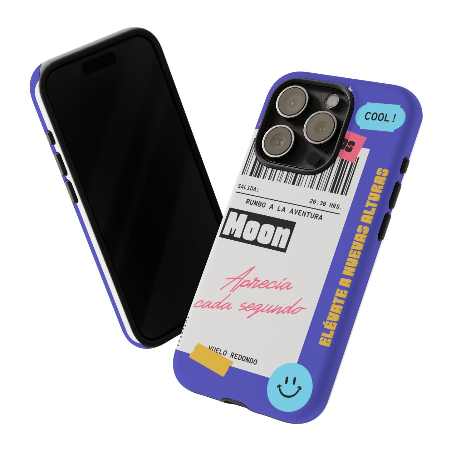 Vibrant Phone Case - Cool and Playful Design for Adventure Seekers, Gift for Students, Trendy Accessories, Phone Protection