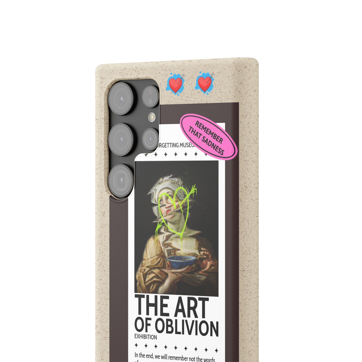 Biodegradable Phone Cases, Eco-Friendly Tech Accessories, Artistic Phone Cover, Sustainable Gift for Creatives, Unique Cell Phone Case