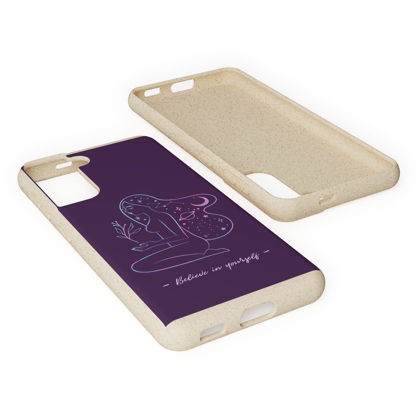 Biodegradable Phone Case with Inspirational Design, Eco-Friendly Protective Cover, Gifts for Nature Lovers, Birthday, Earth Day, [...]