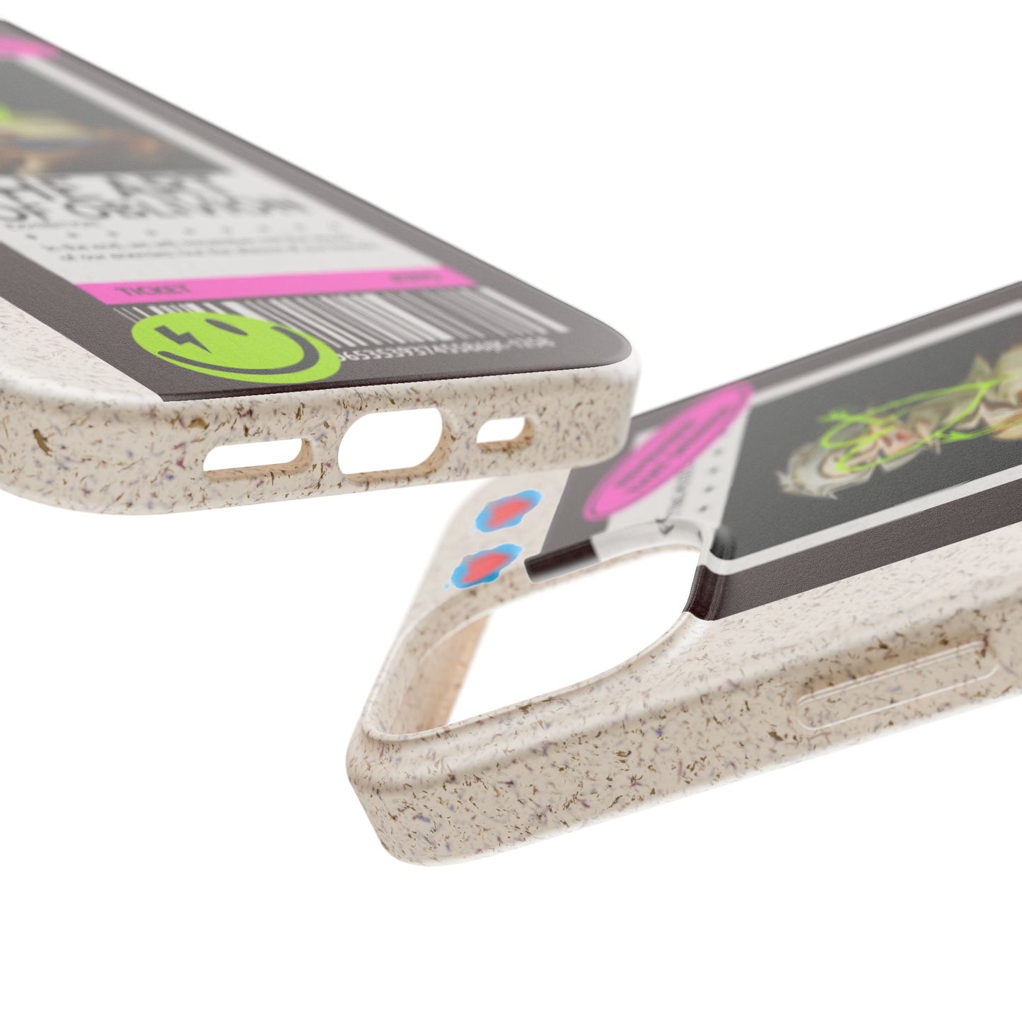 Biodegradable Phone Cases, Eco-Friendly Tech Accessories, Artistic Phone Cover, Sustainable Gift for Creatives, Unique Cell Phone Case