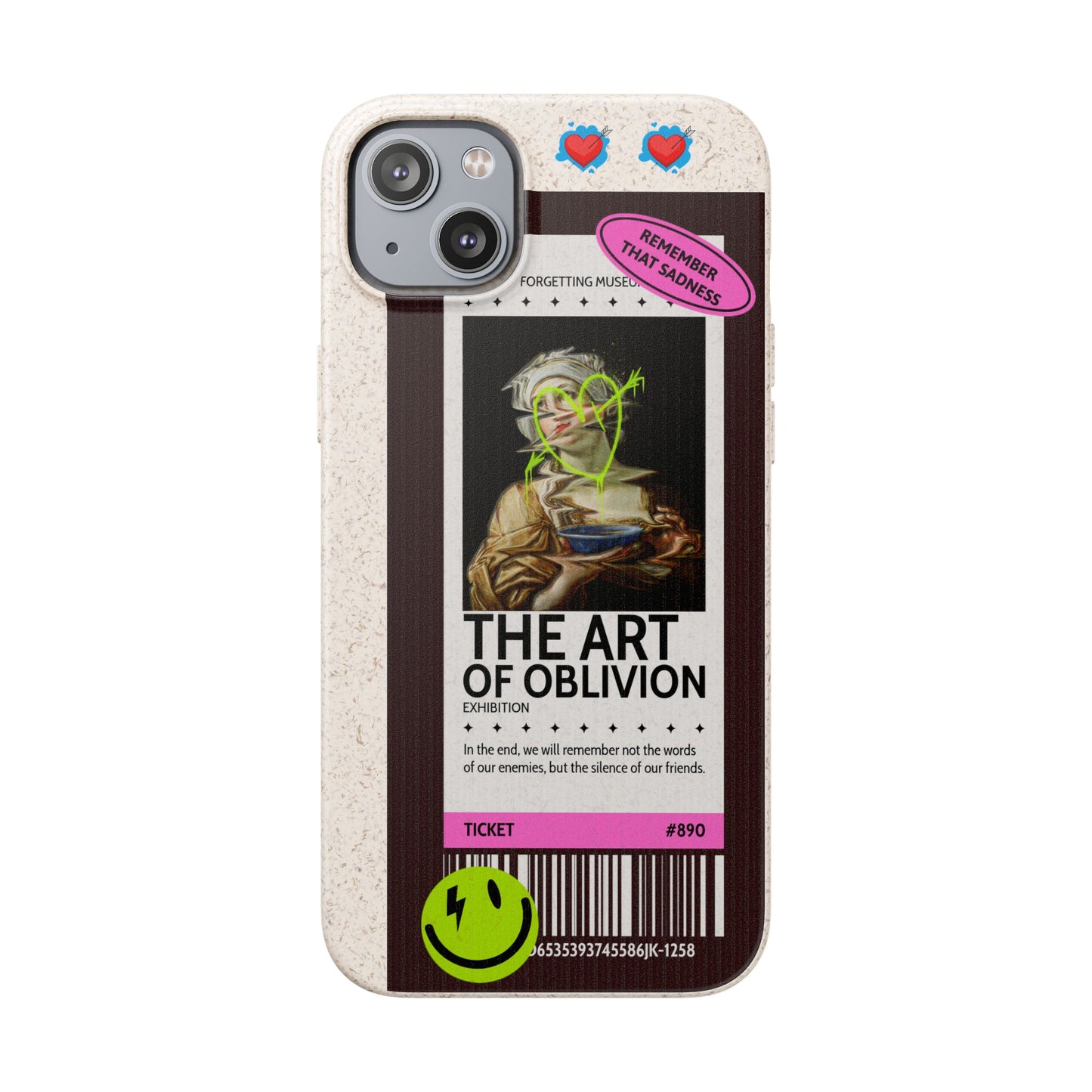 Biodegradable Phone Cases, Eco-Friendly Tech Accessories, Artistic Phone Cover, Sustainable Gift for Creatives, Unique Cell Phone Case