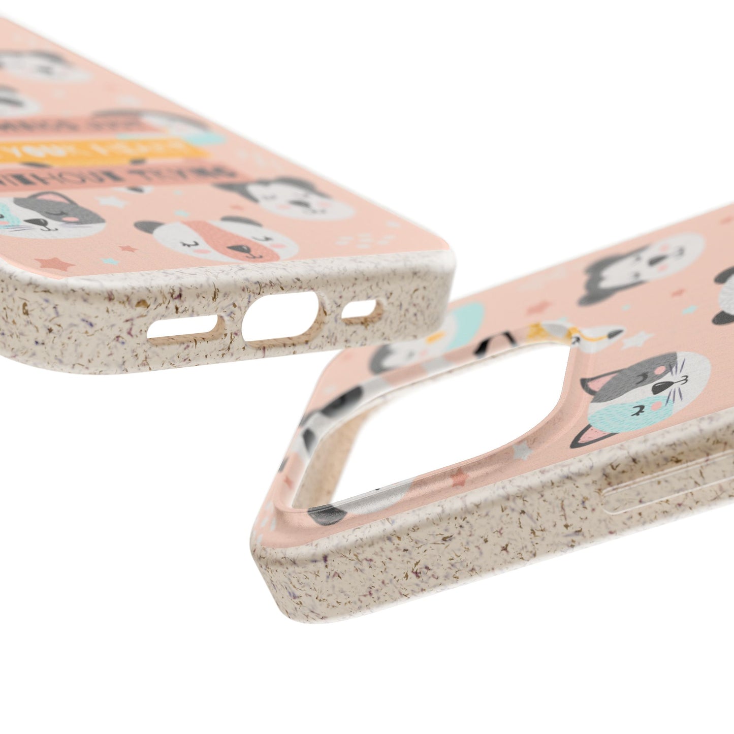 Cute Animal Biodegradable Phone Case, Eco-Friendly Gift, Sustainable Case, Nature Lover Accessory, Cute Phone Cover