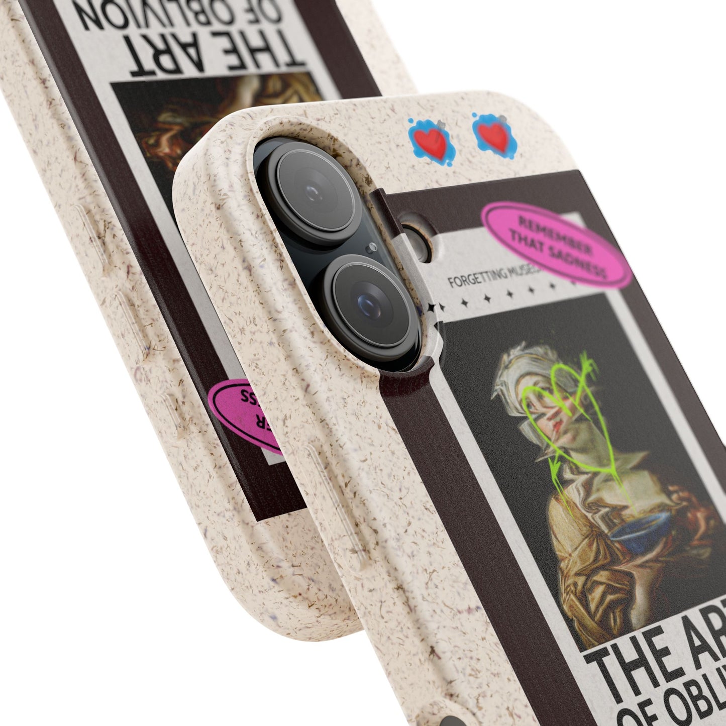 Biodegradable Phone Cases, Eco-Friendly Tech Accessories, Artistic Phone Cover, Sustainable Gift for Creatives, Unique Cell Phone Case