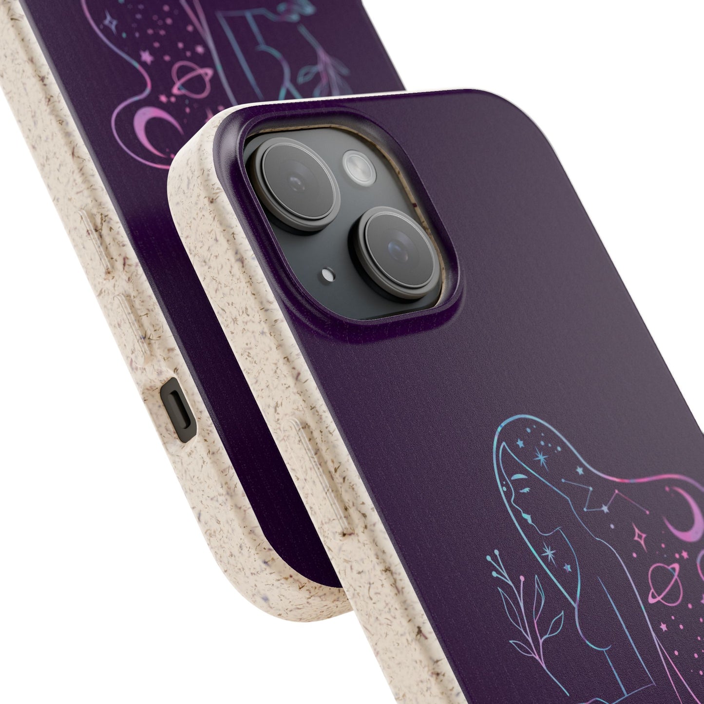 Biodegradable Phone Case with Inspirational Design, Eco-Friendly Protective Cover, Gifts for Nature Lovers, Birthday, Earth Day, [...]