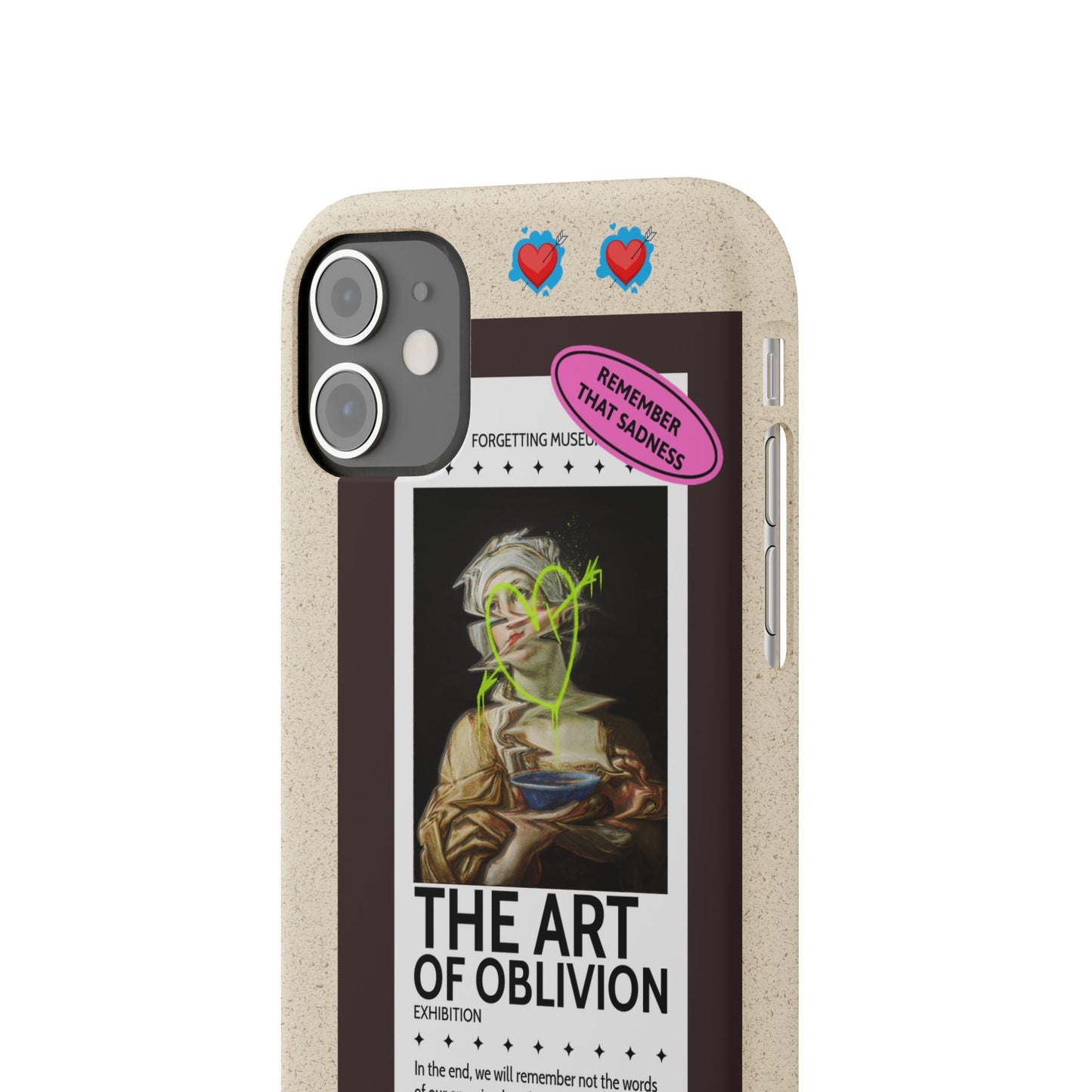 Biodegradable Phone Cases, Eco-Friendly Tech Accessories, Artistic Phone Cover, Sustainable Gift for Creatives, Unique Cell Phone Case