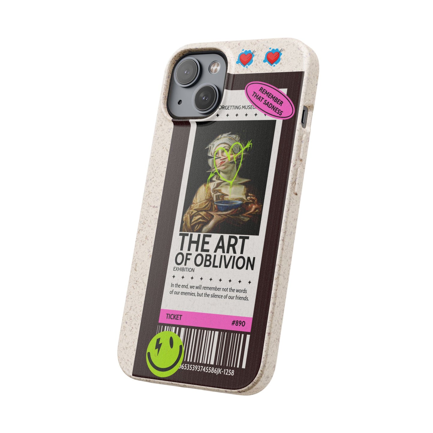 Biodegradable Phone Cases, Eco-Friendly Tech Accessories, Artistic Phone Cover, Sustainable Gift for Creatives, Unique Cell Phone Case