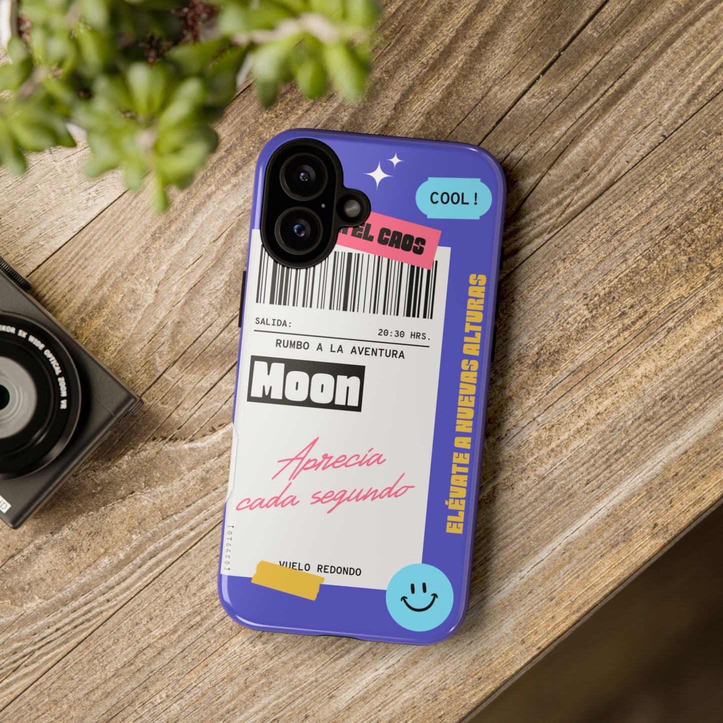 Vibrant Phone Case - Cool and Playful Design for Adventure Seekers, Gift for Students, Trendy Accessories, Phone Protection