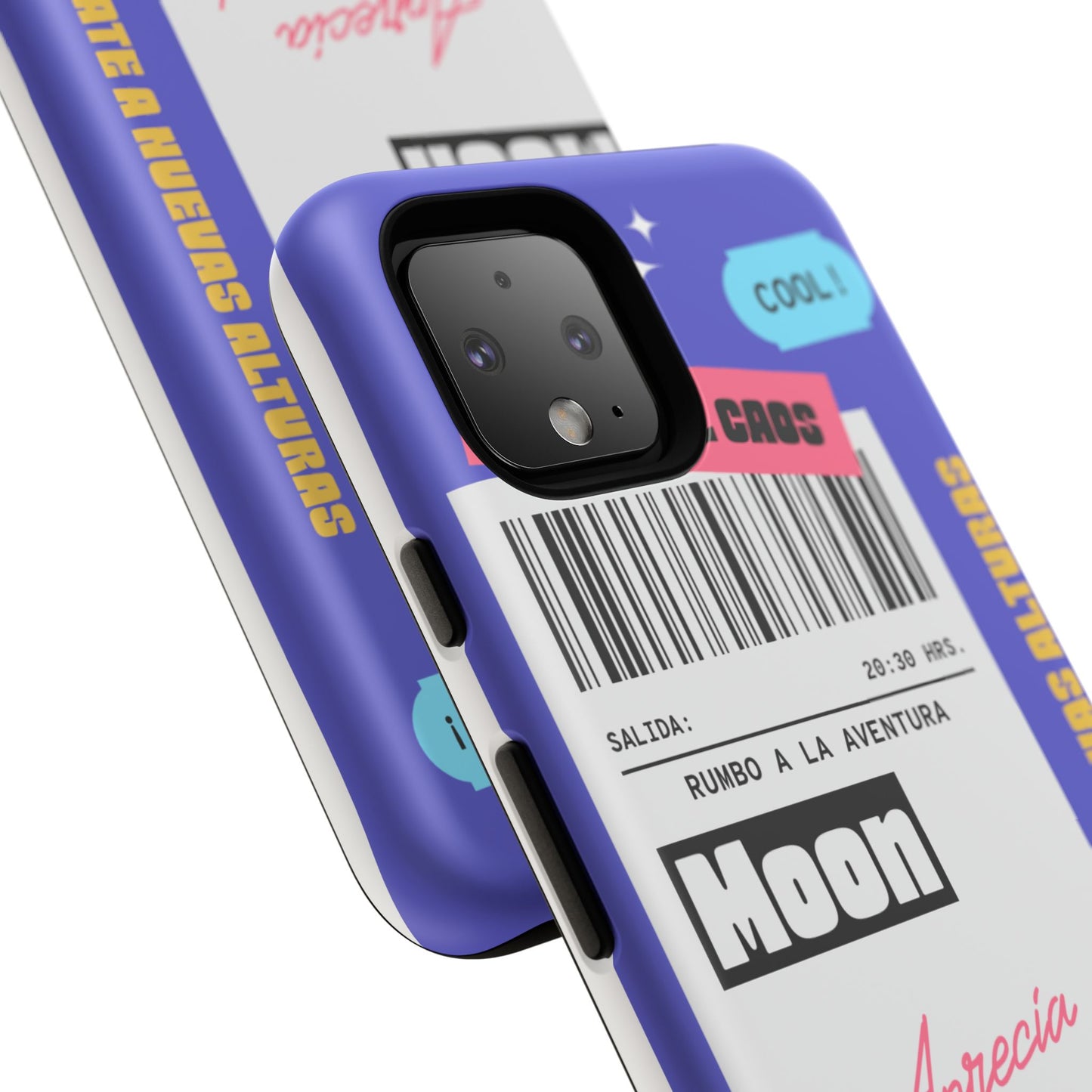 Vibrant Phone Case - Cool and Playful Design for Adventure Seekers, Gift for Students, Trendy Accessories, Phone Protection