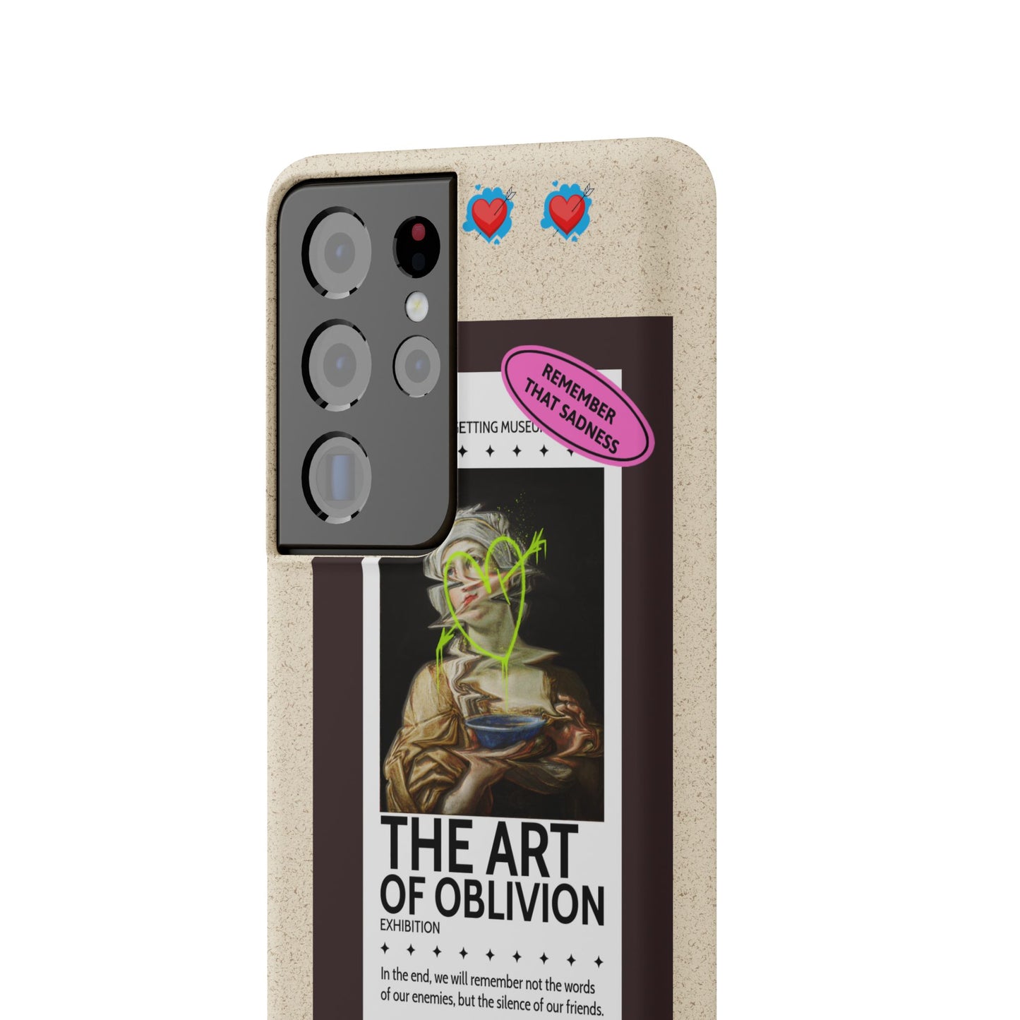 Biodegradable Phone Cases, Eco-Friendly Tech Accessories, Artistic Phone Cover, Sustainable Gift for Creatives, Unique Cell Phone Case