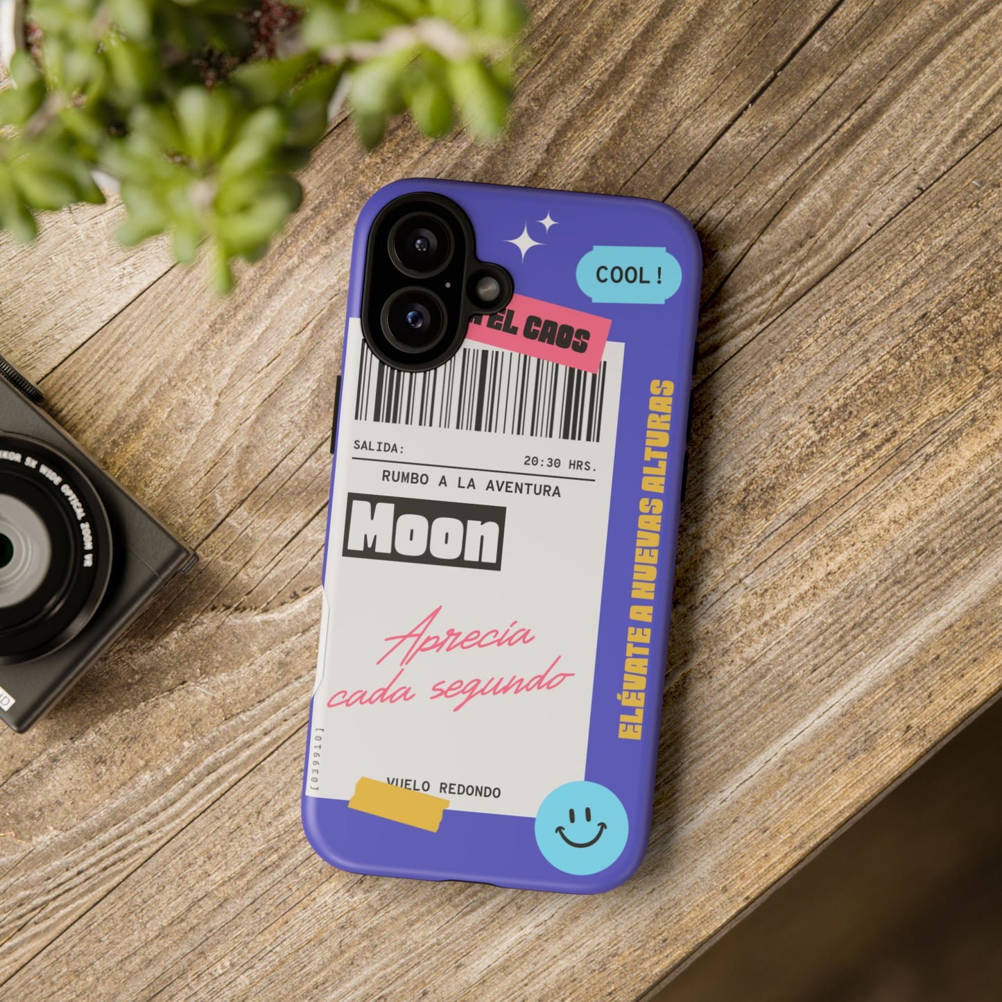 Vibrant Phone Case - Cool and Playful Design for Adventure Seekers, Gift for Students, Trendy Accessories, Phone Protection