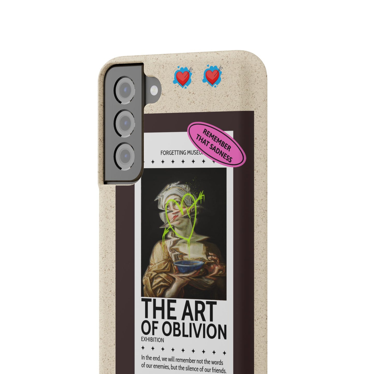 Biodegradable Phone Cases, Eco-Friendly Tech Accessories, Artistic Phone Cover, Sustainable Gift for Creatives, Unique Cell Phone Case