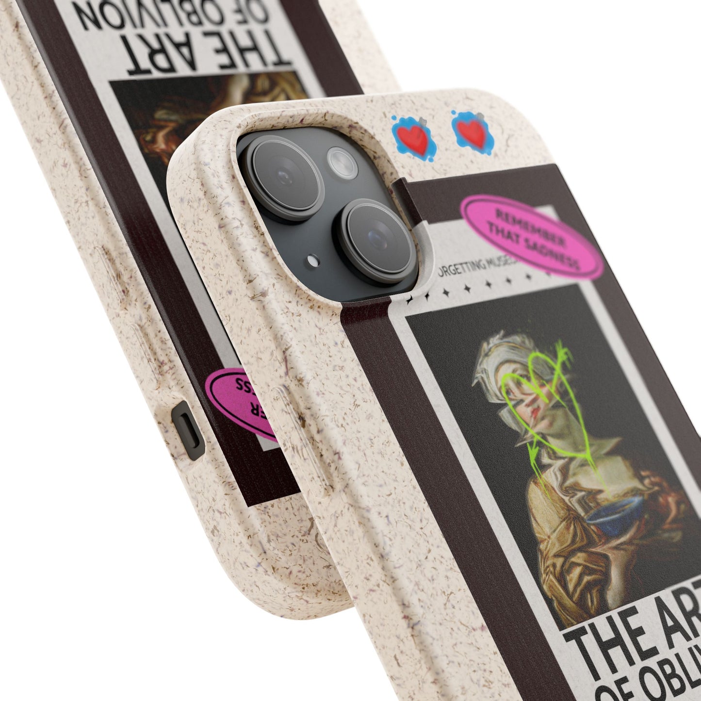 Biodegradable Phone Cases, Eco-Friendly Tech Accessories, Artistic Phone Cover, Sustainable Gift for Creatives, Unique Cell Phone Case