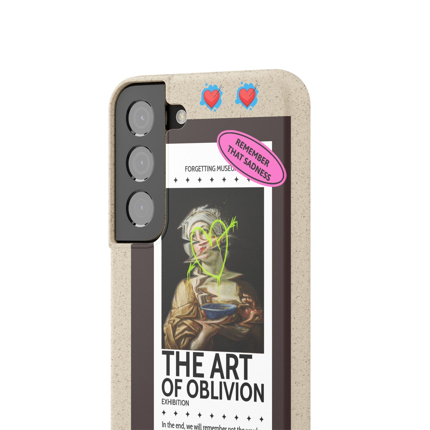 Biodegradable Phone Cases, Eco-Friendly Tech Accessories, Artistic Phone Cover, Sustainable Gift for Creatives, Unique Cell Phone Case