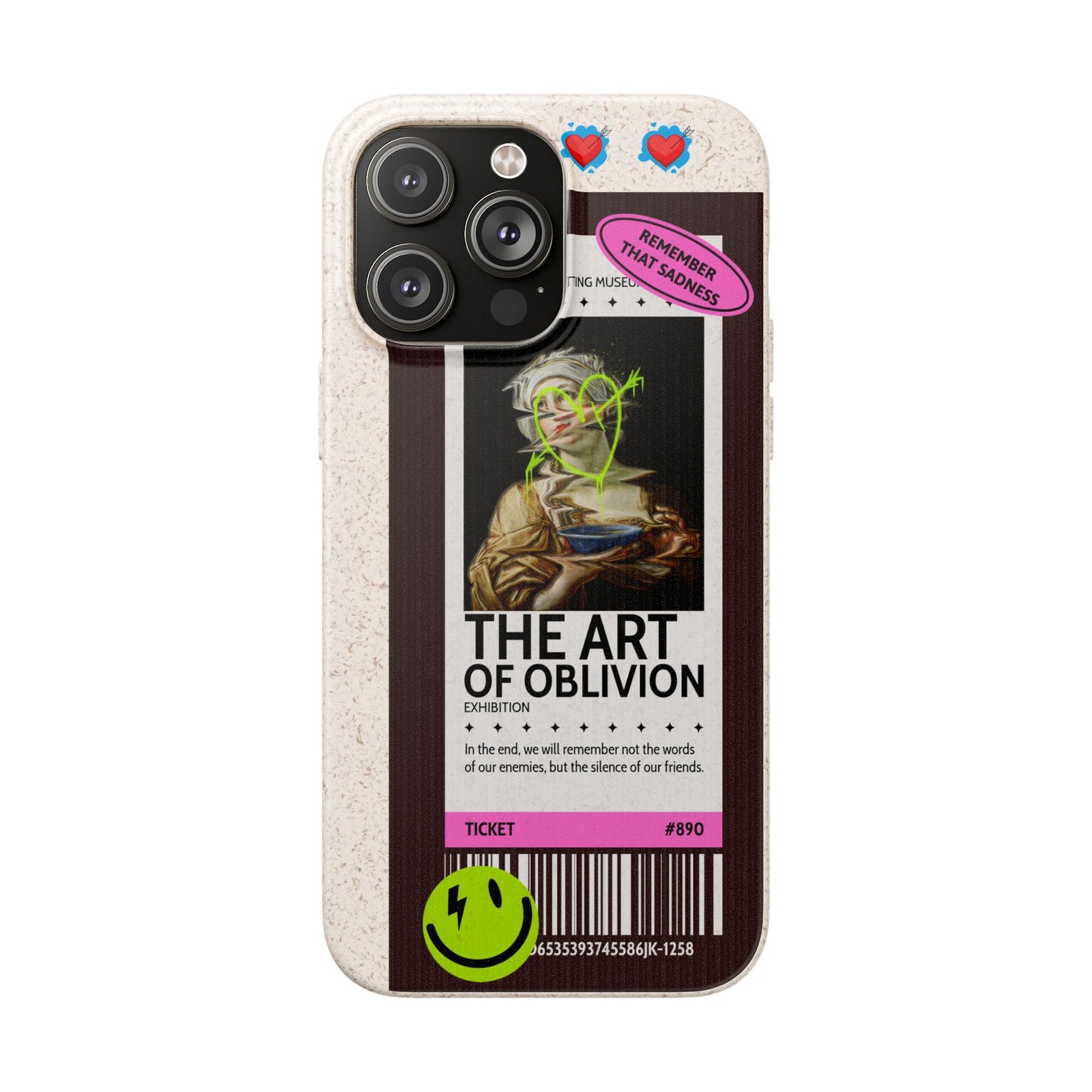 Biodegradable Phone Cases, Eco-Friendly Tech Accessories, Artistic Phone Cover, Sustainable Gift for Creatives, Unique Cell Phone Case