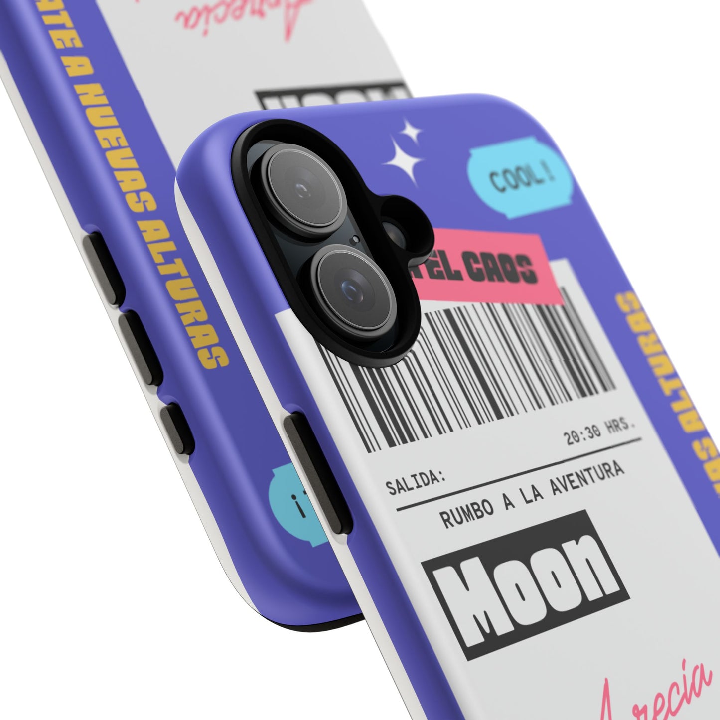 Vibrant Phone Case - Cool and Playful Design for Adventure Seekers, Gift for Students, Trendy Accessories, Phone Protection