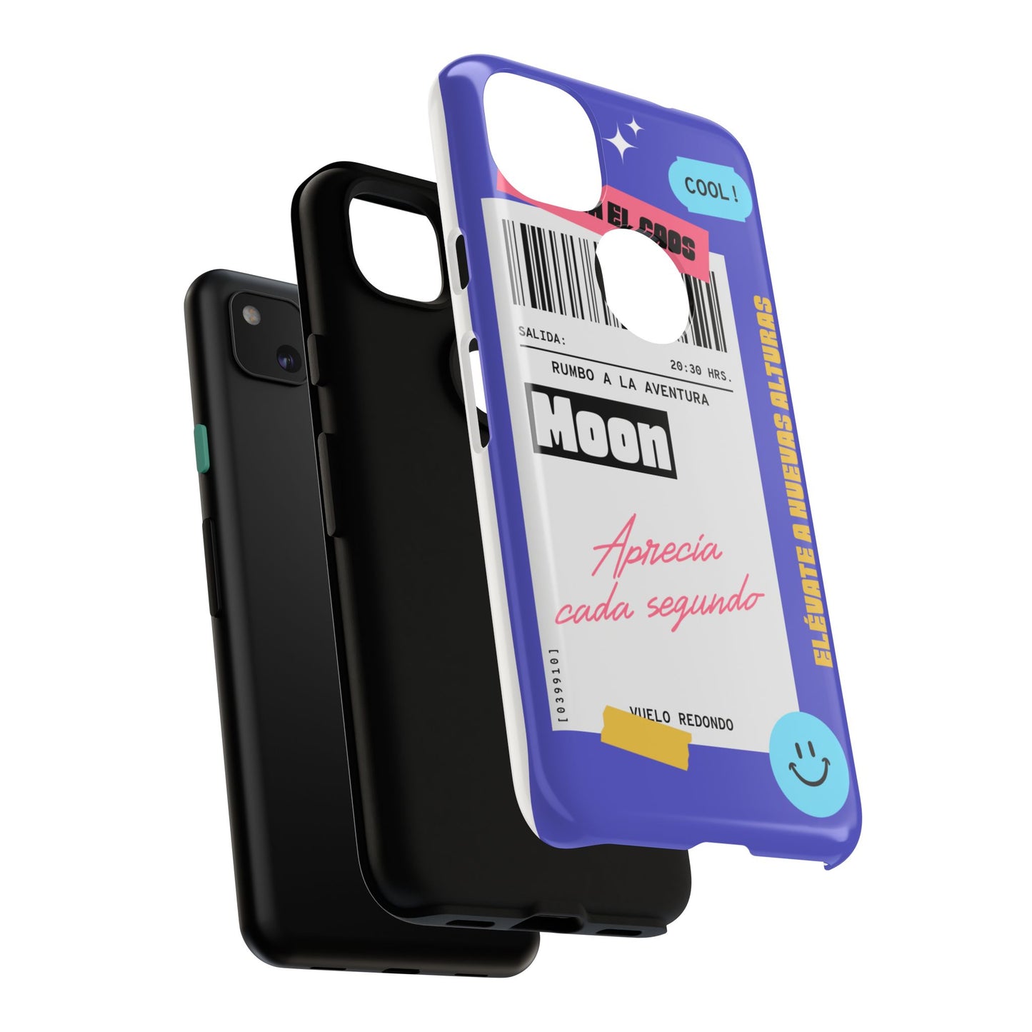 Vibrant Phone Case - Cool and Playful Design for Adventure Seekers, Gift for Students, Trendy Accessories, Phone Protection