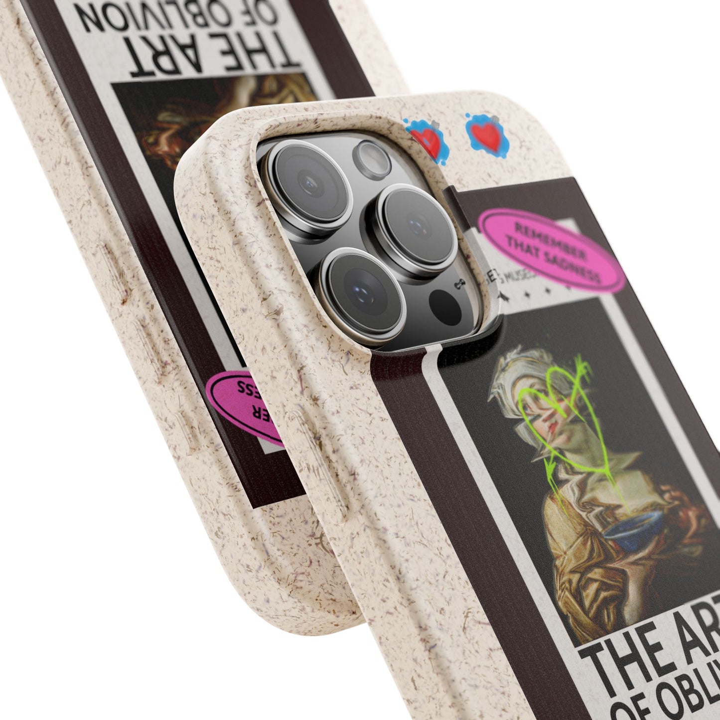 Biodegradable Phone Cases, Eco-Friendly Tech Accessories, Artistic Phone Cover, Sustainable Gift for Creatives, Unique Cell Phone Case