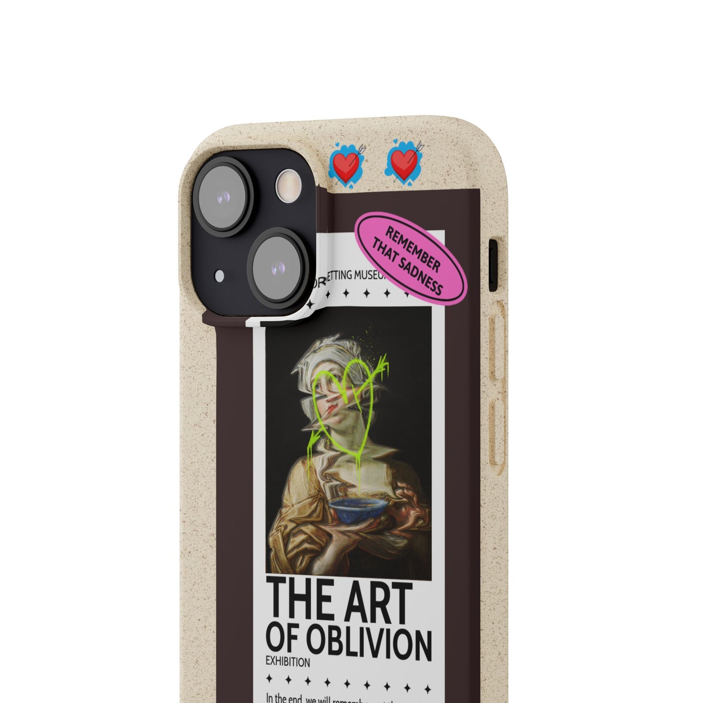 Biodegradable Phone Cases, Eco-Friendly Tech Accessories, Artistic Phone Cover, Sustainable Gift for Creatives, Unique Cell Phone Case
