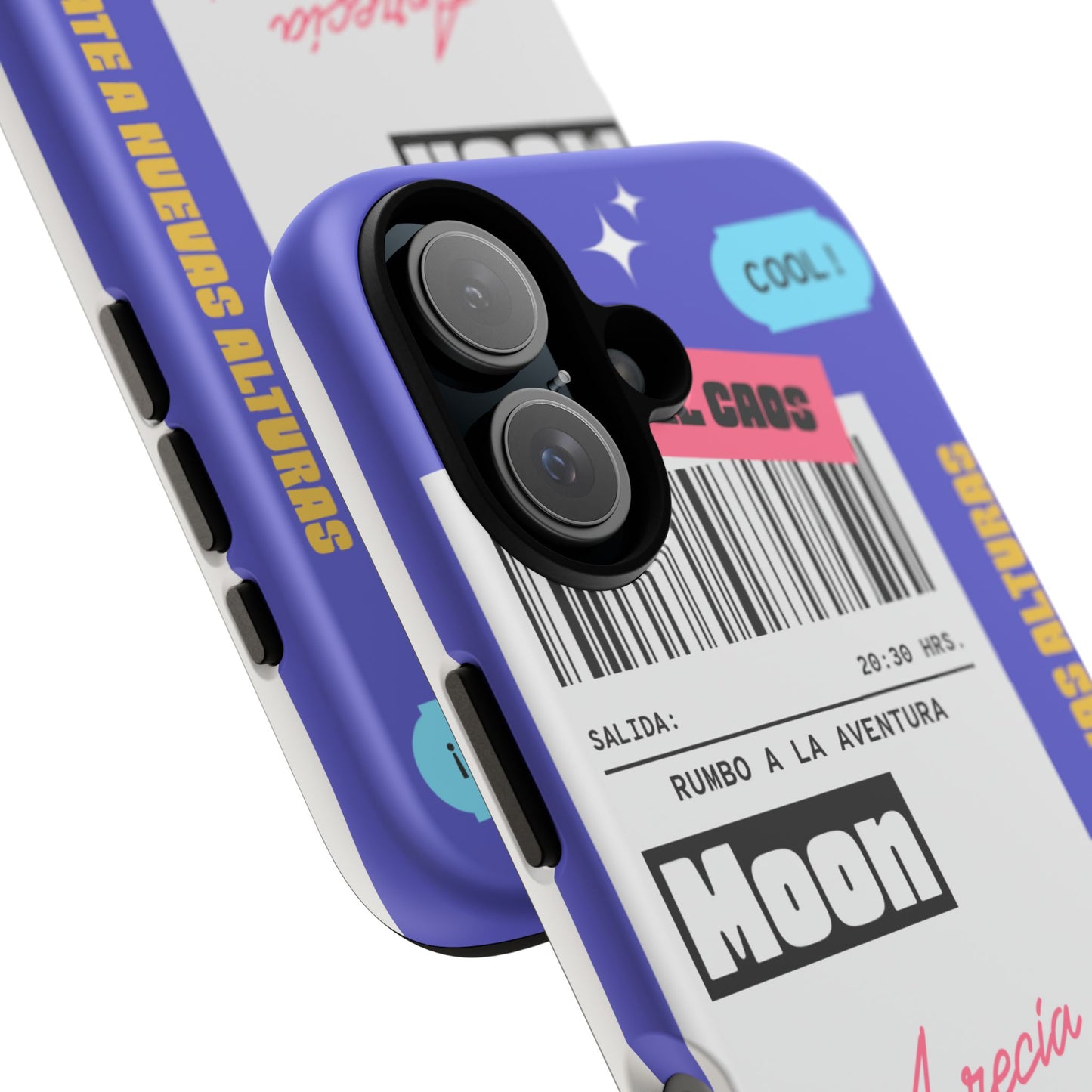 Vibrant Phone Case - Cool and Playful Design for Adventure Seekers, Gift for Students, Trendy Accessories, Phone Protection