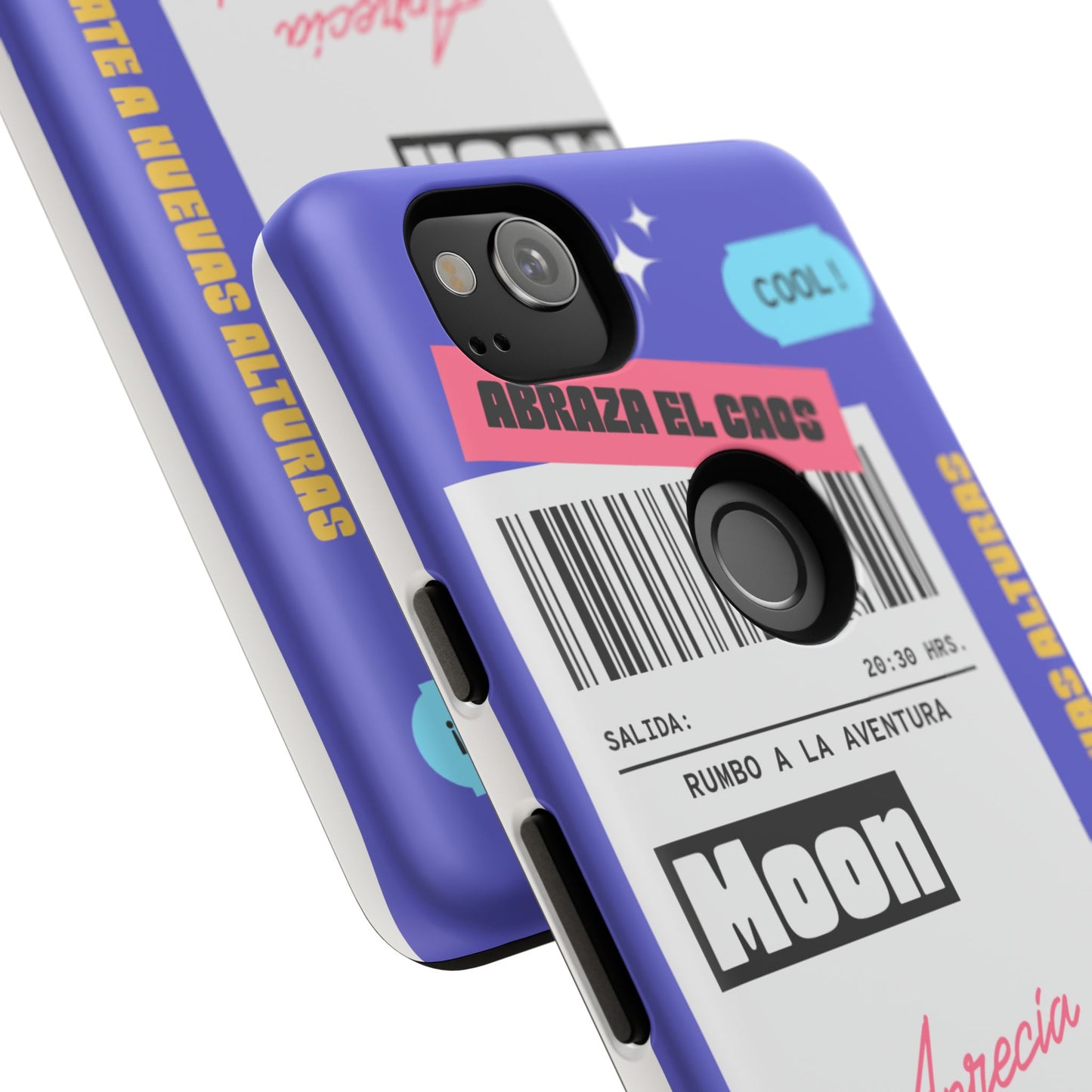 Vibrant Phone Case - Cool and Playful Design for Adventure Seekers, Gift for Students, Trendy Accessories, Phone Protection