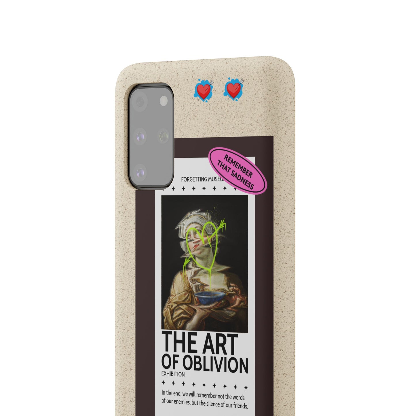 Biodegradable Phone Cases, Eco-Friendly Tech Accessories, Artistic Phone Cover, Sustainable Gift for Creatives, Unique Cell Phone Case