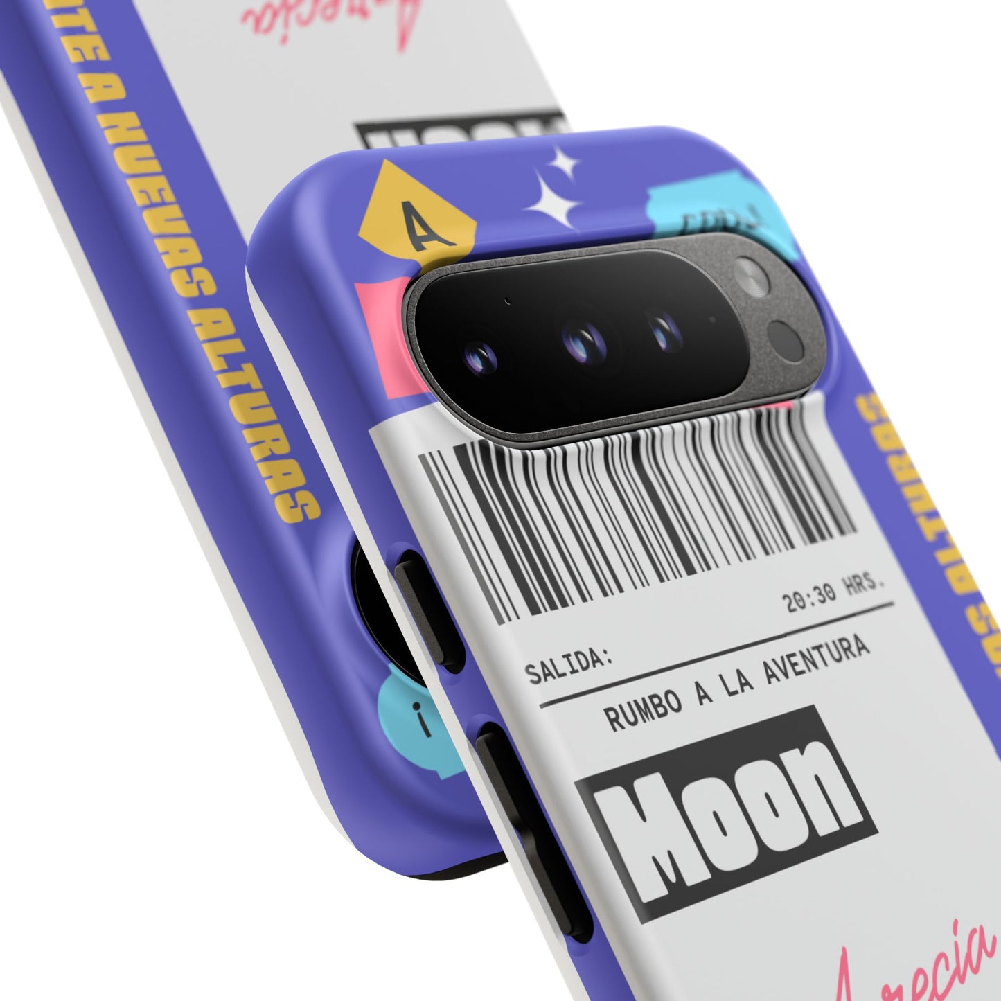 Vibrant Phone Case - Cool and Playful Design for Adventure Seekers, Gift for Students, Trendy Accessories, Phone Protection