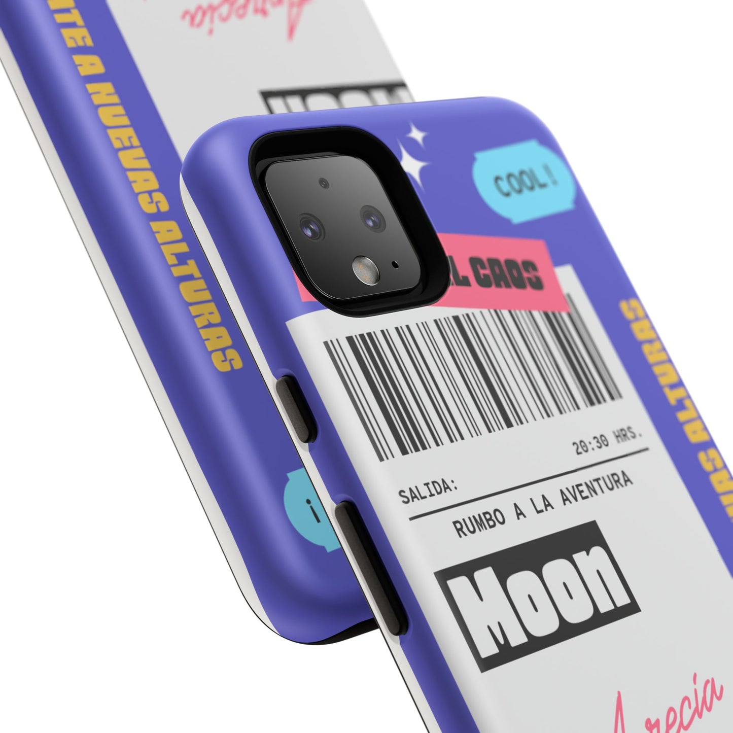 Vibrant Phone Case - Cool and Playful Design for Adventure Seekers, Gift for Students, Trendy Accessories, Phone Protection