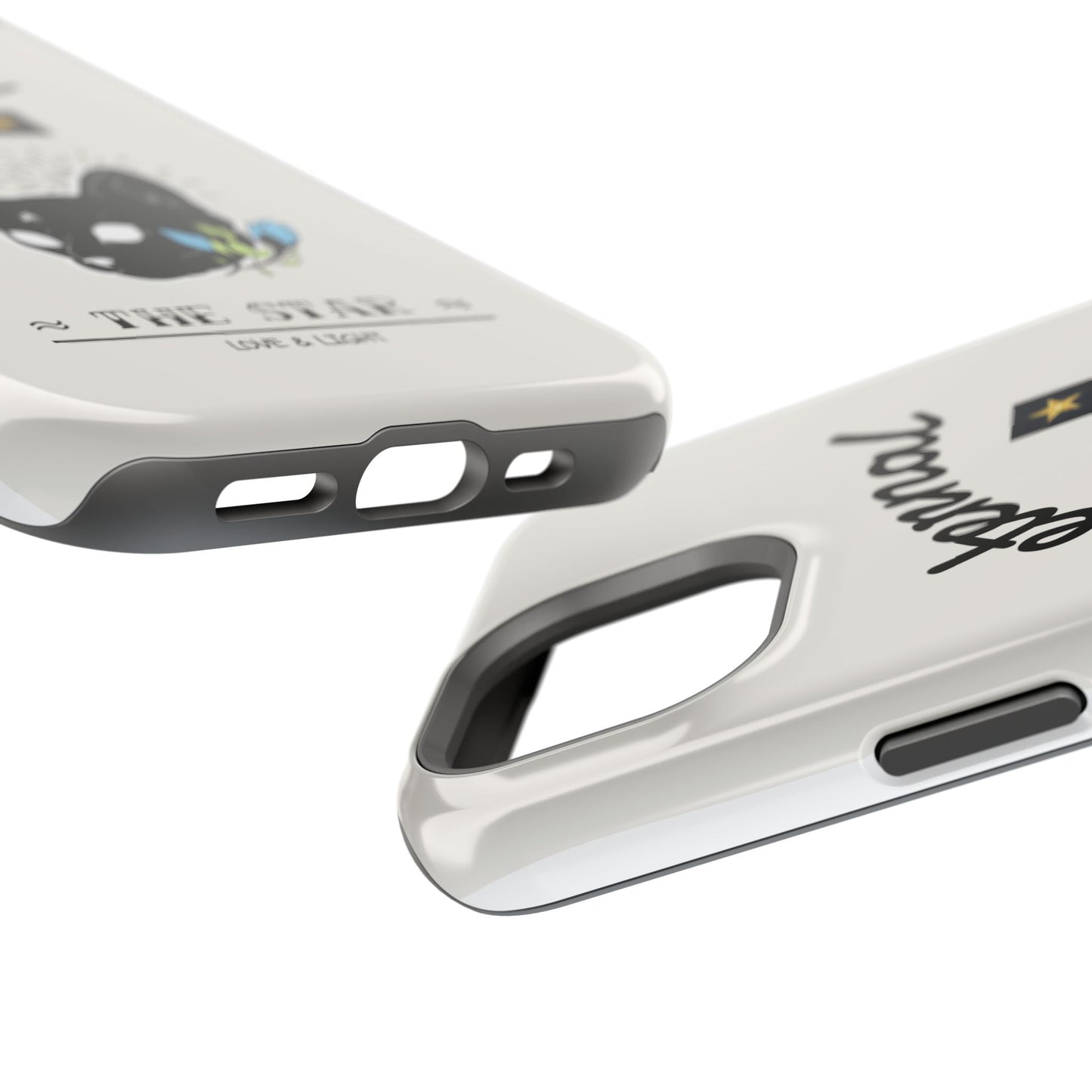 Eternal Star Cat Phone Case - Impact-Resistant, Gift for Cat Lovers, Trendy Accessory, Customizable Design, Modern Phone Protection