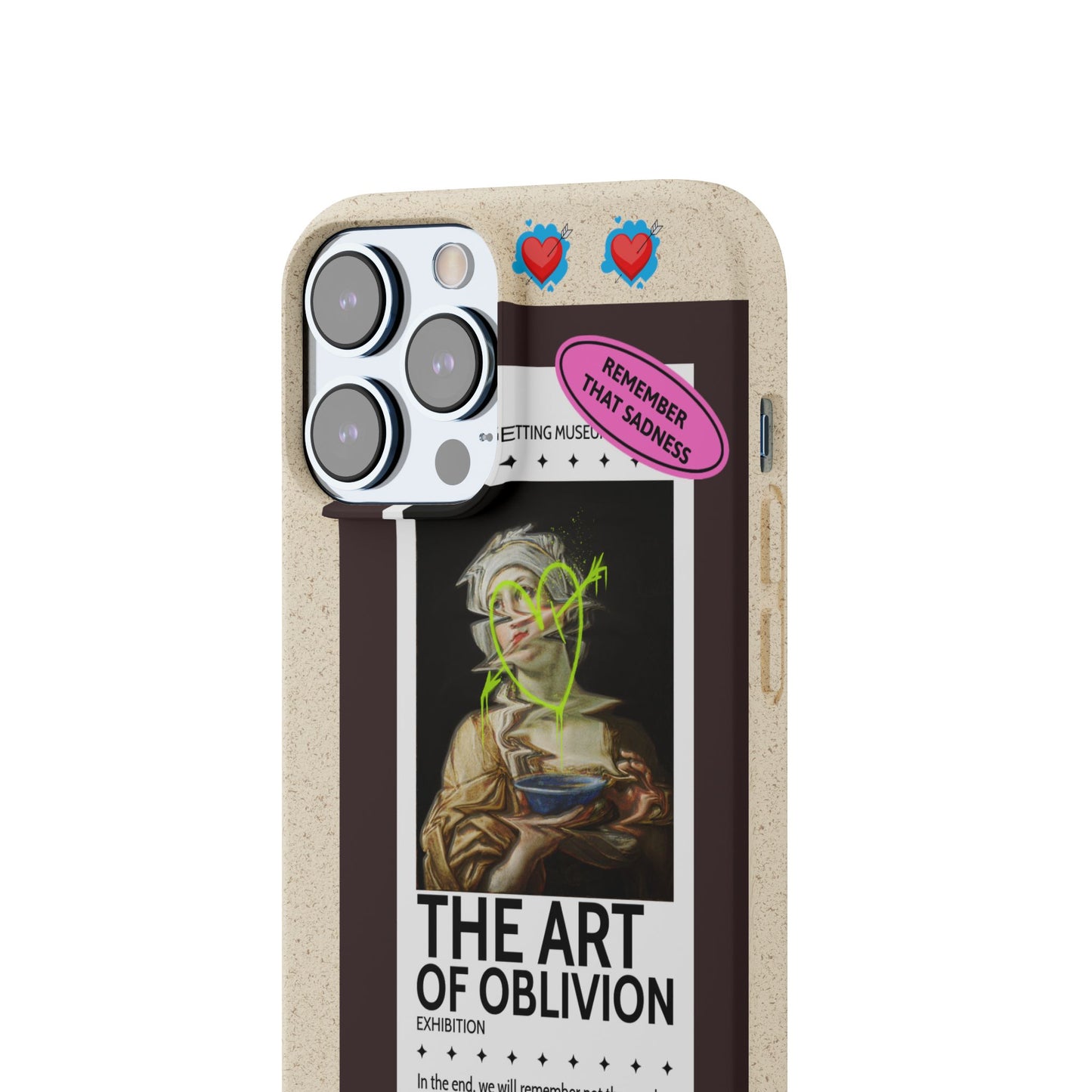 Biodegradable Phone Cases, Eco-Friendly Tech Accessories, Artistic Phone Cover, Sustainable Gift for Creatives, Unique Cell Phone Case