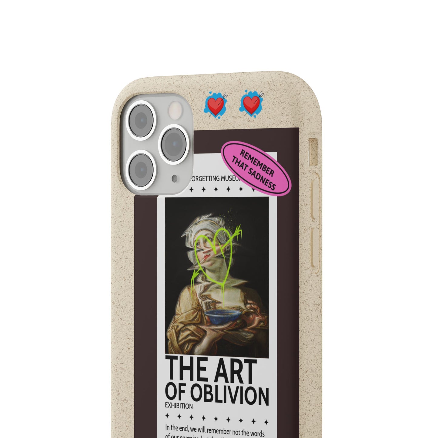 Biodegradable Phone Cases, Eco-Friendly Tech Accessories, Artistic Phone Cover, Sustainable Gift for Creatives, Unique Cell Phone Case