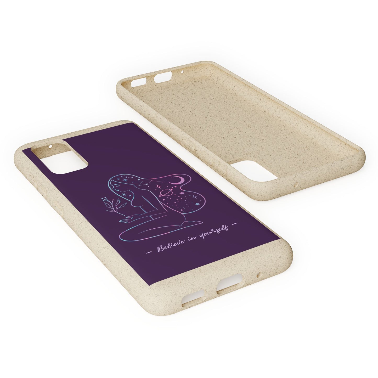 Biodegradable Phone Case with Inspirational Design, Eco-Friendly Protective Cover, Gifts for Nature Lovers, Birthday, Earth Day, [...]