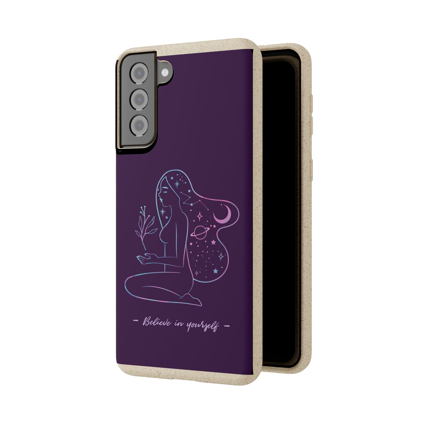 Biodegradable Phone Case with Inspirational Design, Eco-Friendly Protective Cover, Gifts for Nature Lovers, Birthday, Earth Day, [...]