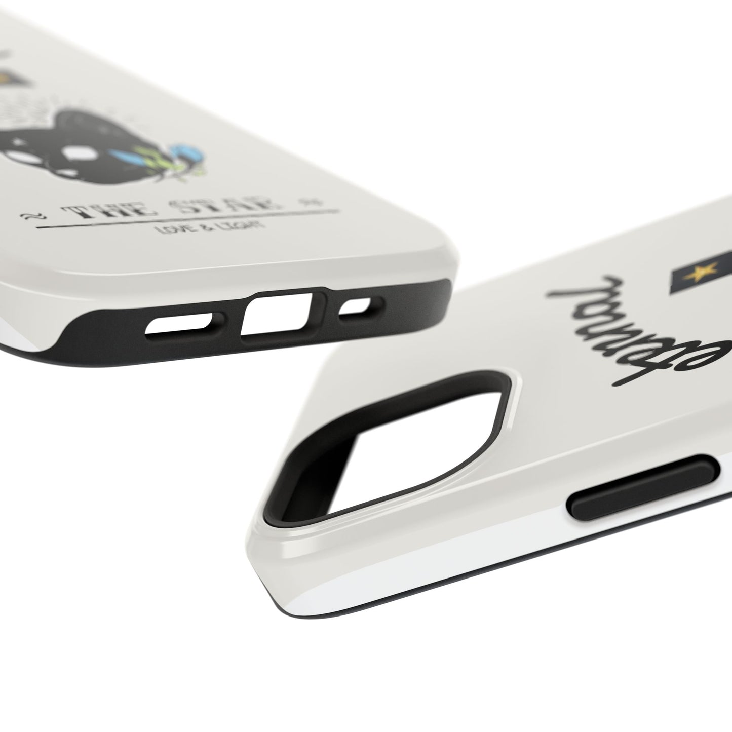 Eternal Star Cat Phone Case - Impact-Resistant, Gift for Cat Lovers, Trendy Accessory, Customizable Design, Modern Phone Protection