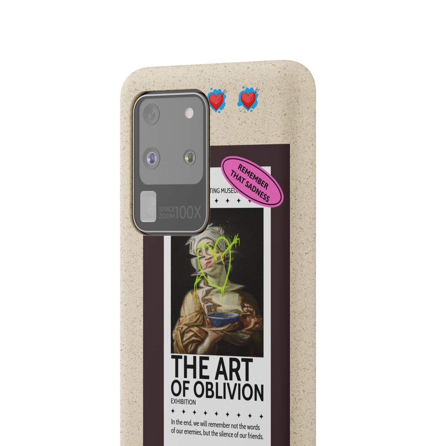 Biodegradable Phone Cases, Eco-Friendly Tech Accessories, Artistic Phone Cover, Sustainable Gift for Creatives, Unique Cell Phone Case