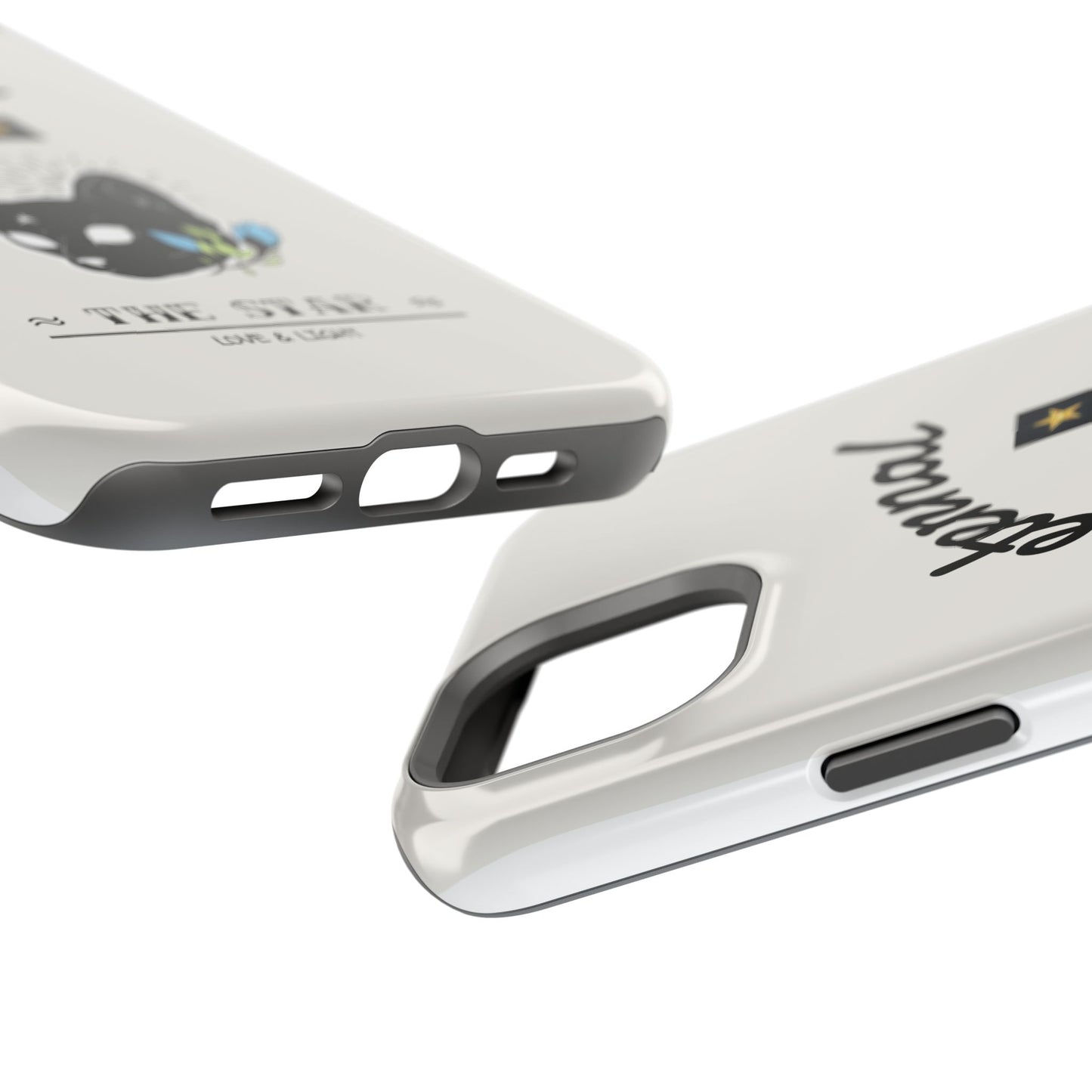 Eternal Star Cat Phone Case - Impact-Resistant, Gift for Cat Lovers, Trendy Accessory, Customizable Design, Modern Phone Protection