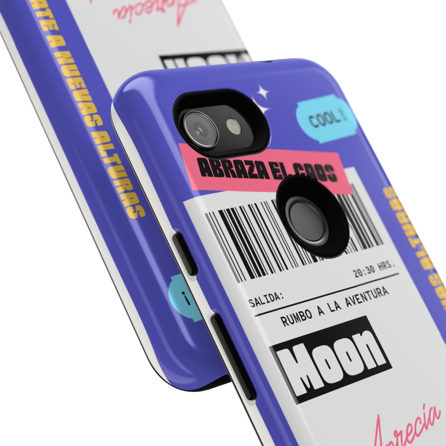 Vibrant Phone Case - Cool and Playful Design for Adventure Seekers, Gift for Students, Trendy Accessories, Phone Protection