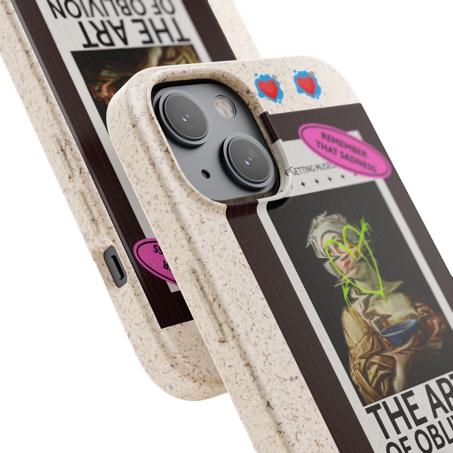 Biodegradable Phone Cases, Eco-Friendly Tech Accessories, Artistic Phone Cover, Sustainable Gift for Creatives, Unique Cell Phone Case