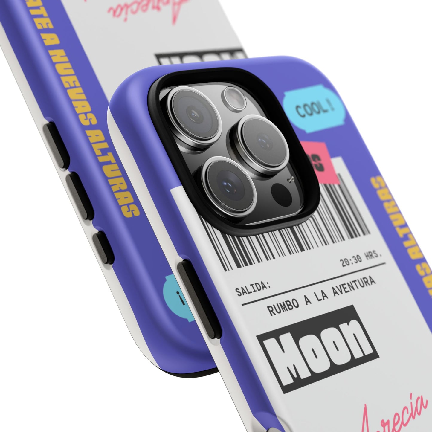 Vibrant Phone Case - Cool and Playful Design for Adventure Seekers, Gift for Students, Trendy Accessories, Phone Protection