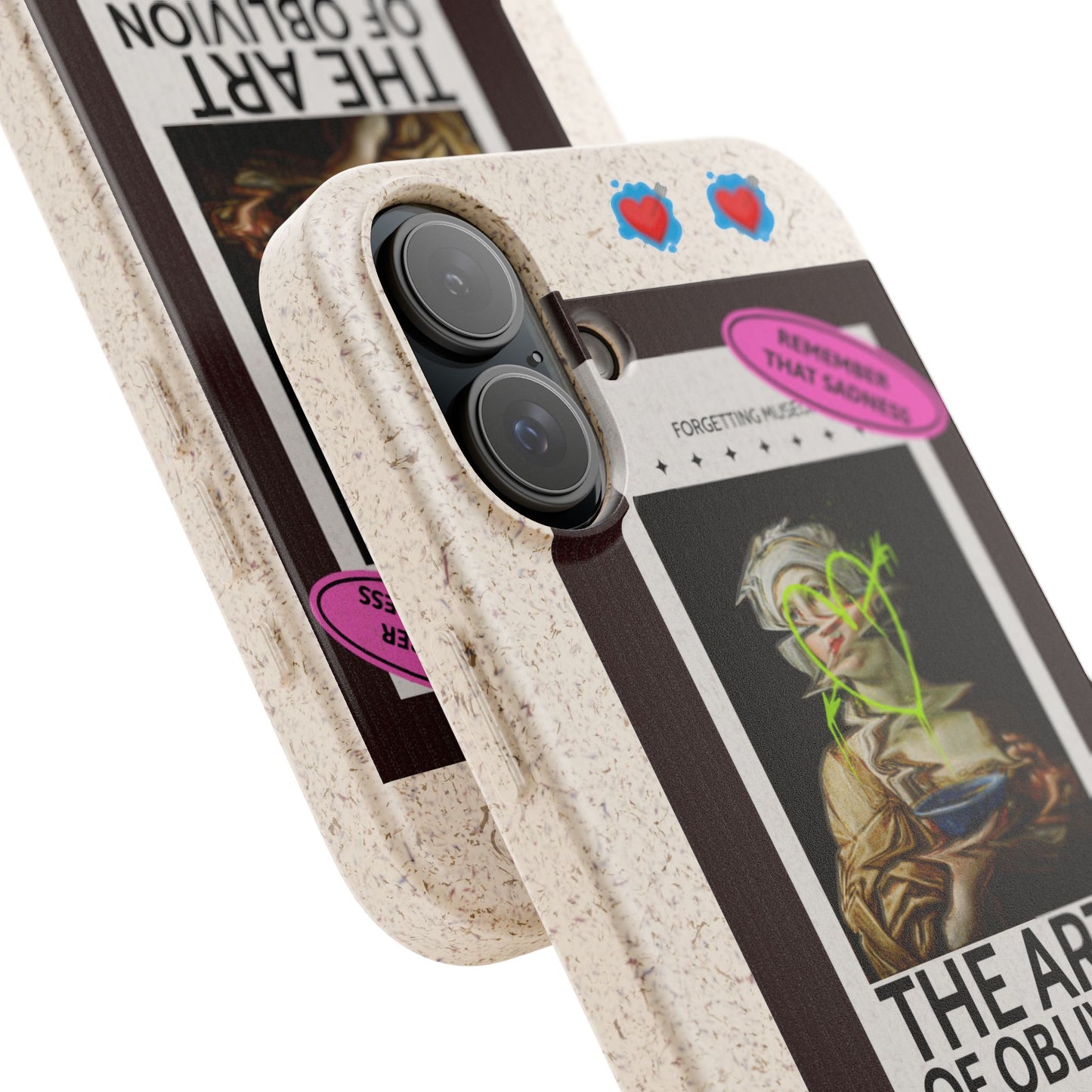 Biodegradable Phone Cases, Eco-Friendly Tech Accessories, Artistic Phone Cover, Sustainable Gift for Creatives, Unique Cell Phone Case