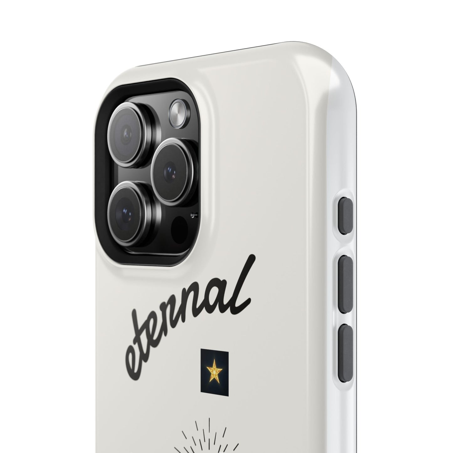 Eternal Star Cat Phone Case - Impact-Resistant, Gift for Cat Lovers, Trendy Accessory, Customizable Design, Modern Phone Protection