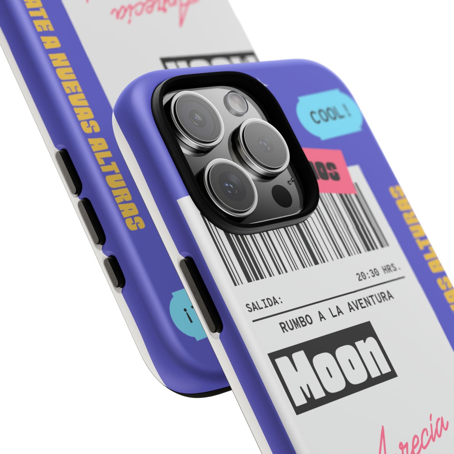 Vibrant Phone Case - Cool and Playful Design for Adventure Seekers, Gift for Students, Trendy Accessories, Phone Protection