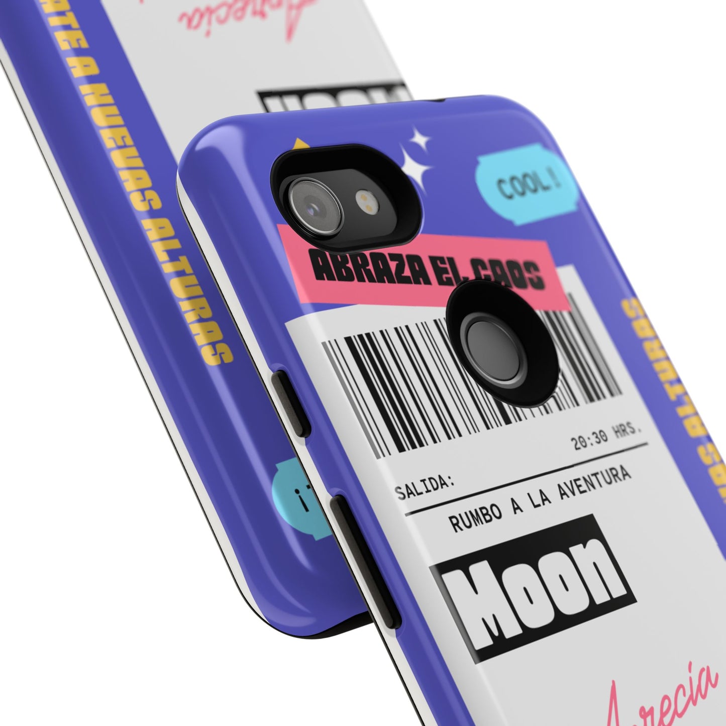 Vibrant Phone Case - Cool and Playful Design for Adventure Seekers, Gift for Students, Trendy Accessories, Phone Protection