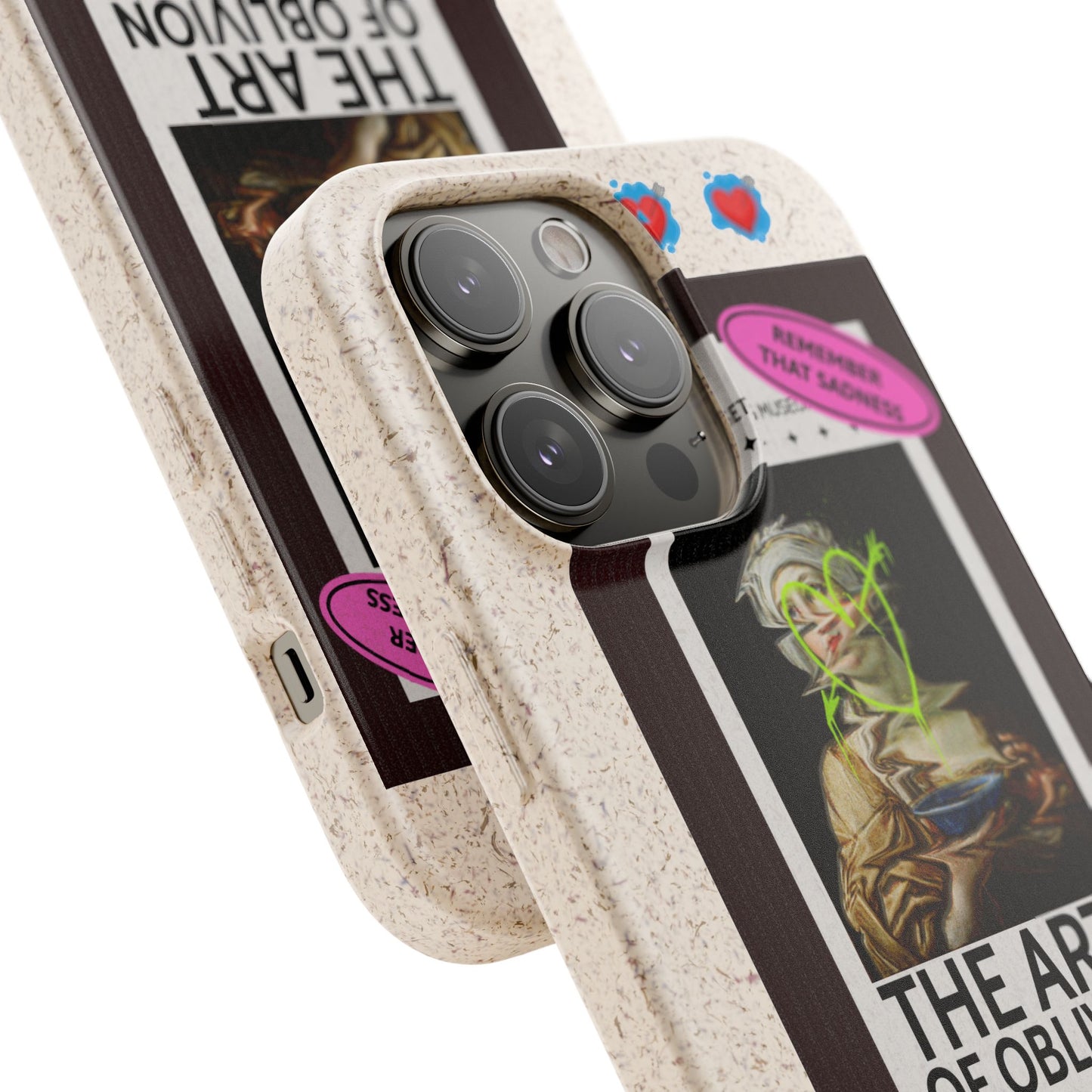 Biodegradable Phone Cases, Eco-Friendly Tech Accessories, Artistic Phone Cover, Sustainable Gift for Creatives, Unique Cell Phone Case