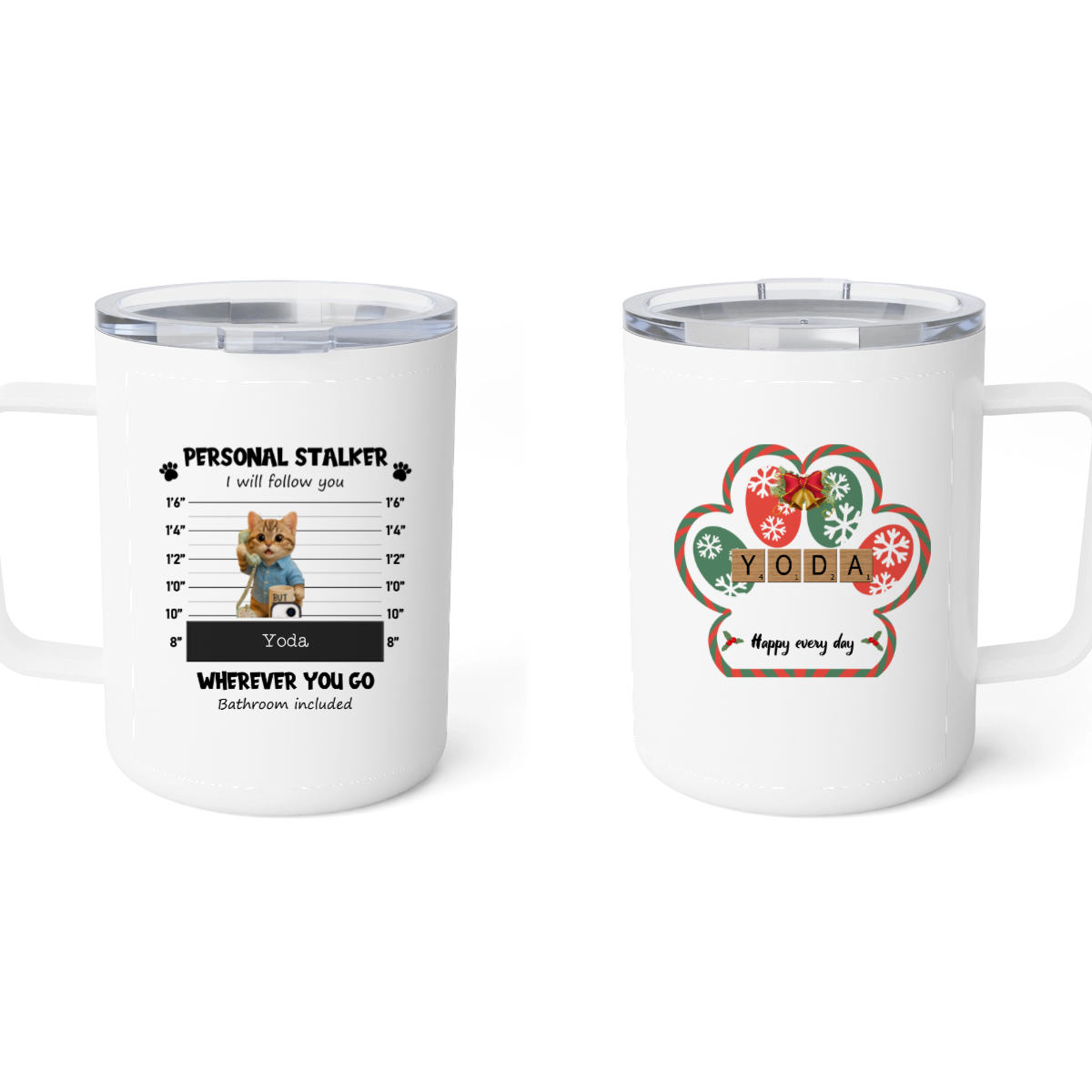 Insulated Coffee Mug, 10oz