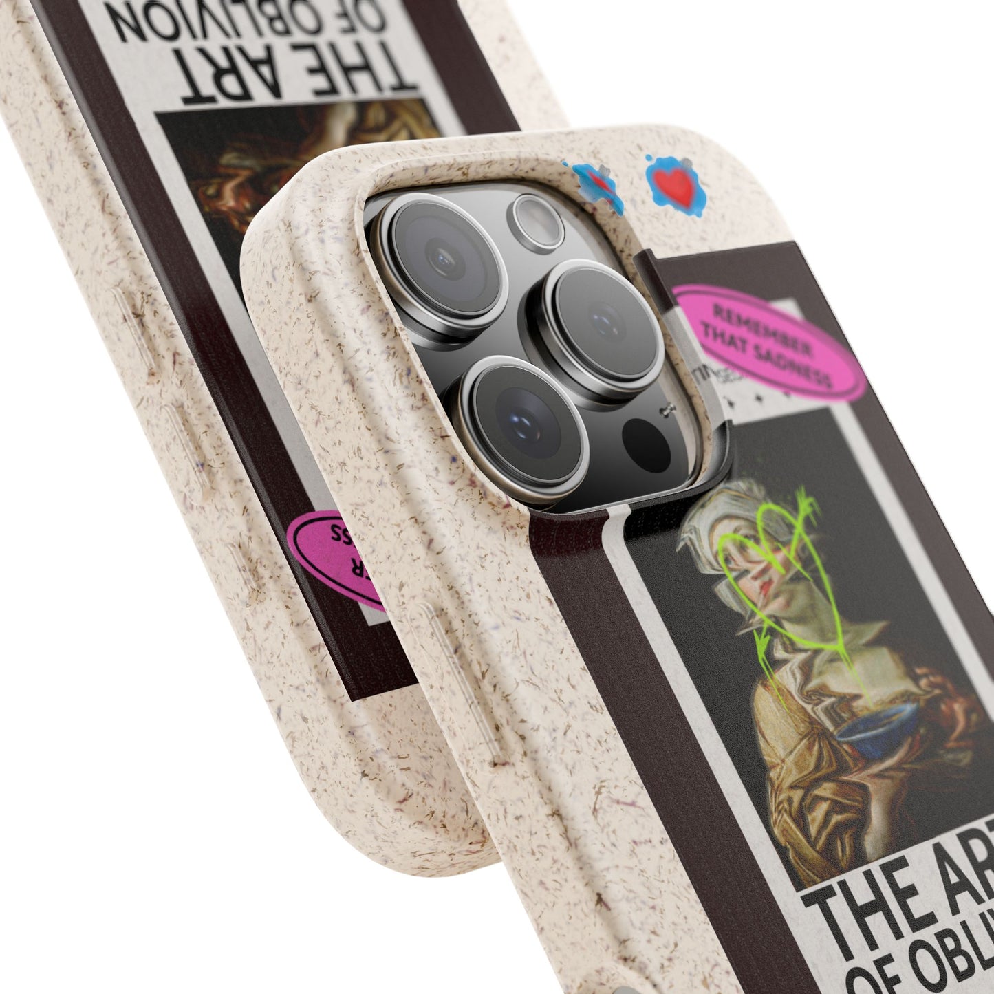 Biodegradable Phone Cases, Eco-Friendly Tech Accessories, Artistic Phone Cover, Sustainable Gift for Creatives, Unique Cell Phone Case